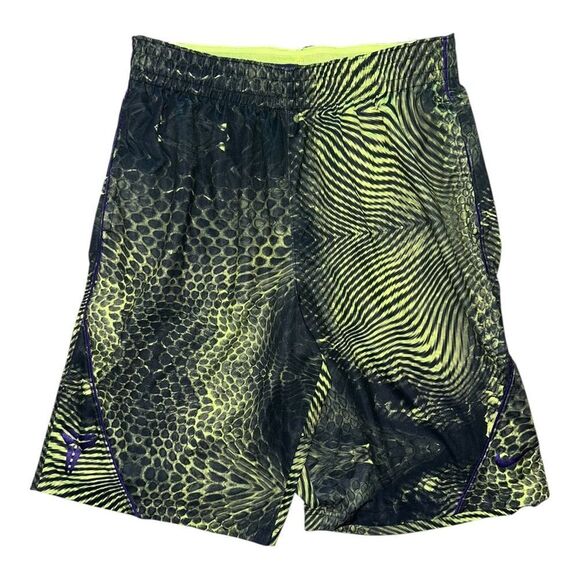 Kobe Bryant Nike Mamba the Masterpiece Basketball Shorts Black Mens Medium EUC - Picture 1 of 6